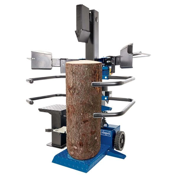 Scheppach Compact 8T Vertical Log Splitter, 3150W, 7.95t Hydraulic Force